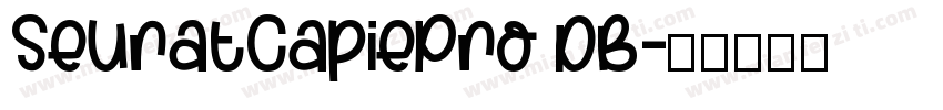 SeuratCapiePro DB字体转换